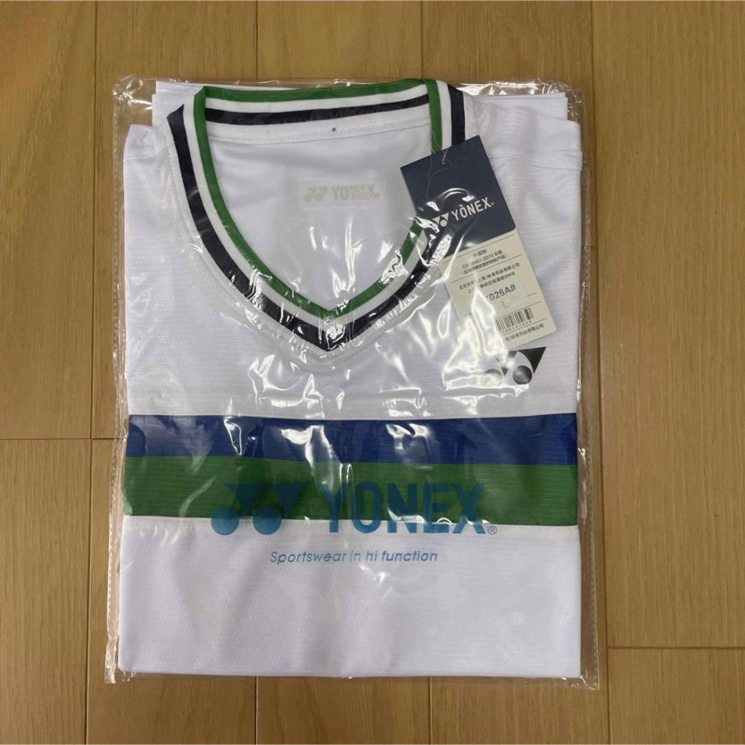 日本未発売YONEX TAIWAN 75周年記念ゲームシャツ　新品　サイズL