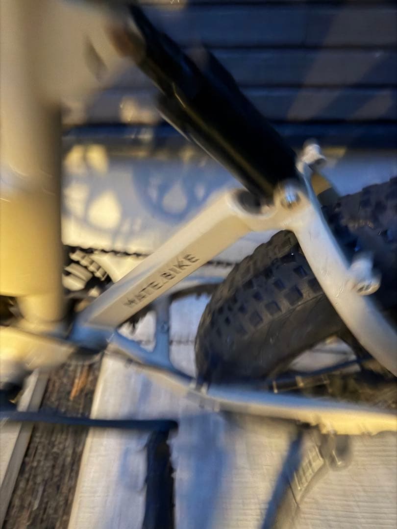 MATE X メイトバイク電動アシスト自転車　ベージュ　MATE BIKE
