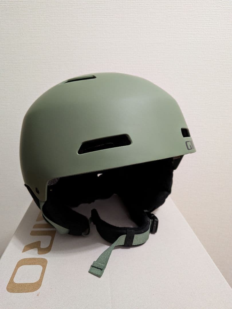 GIROヘルメット LEDGE FS Matte Green　Lサイズ