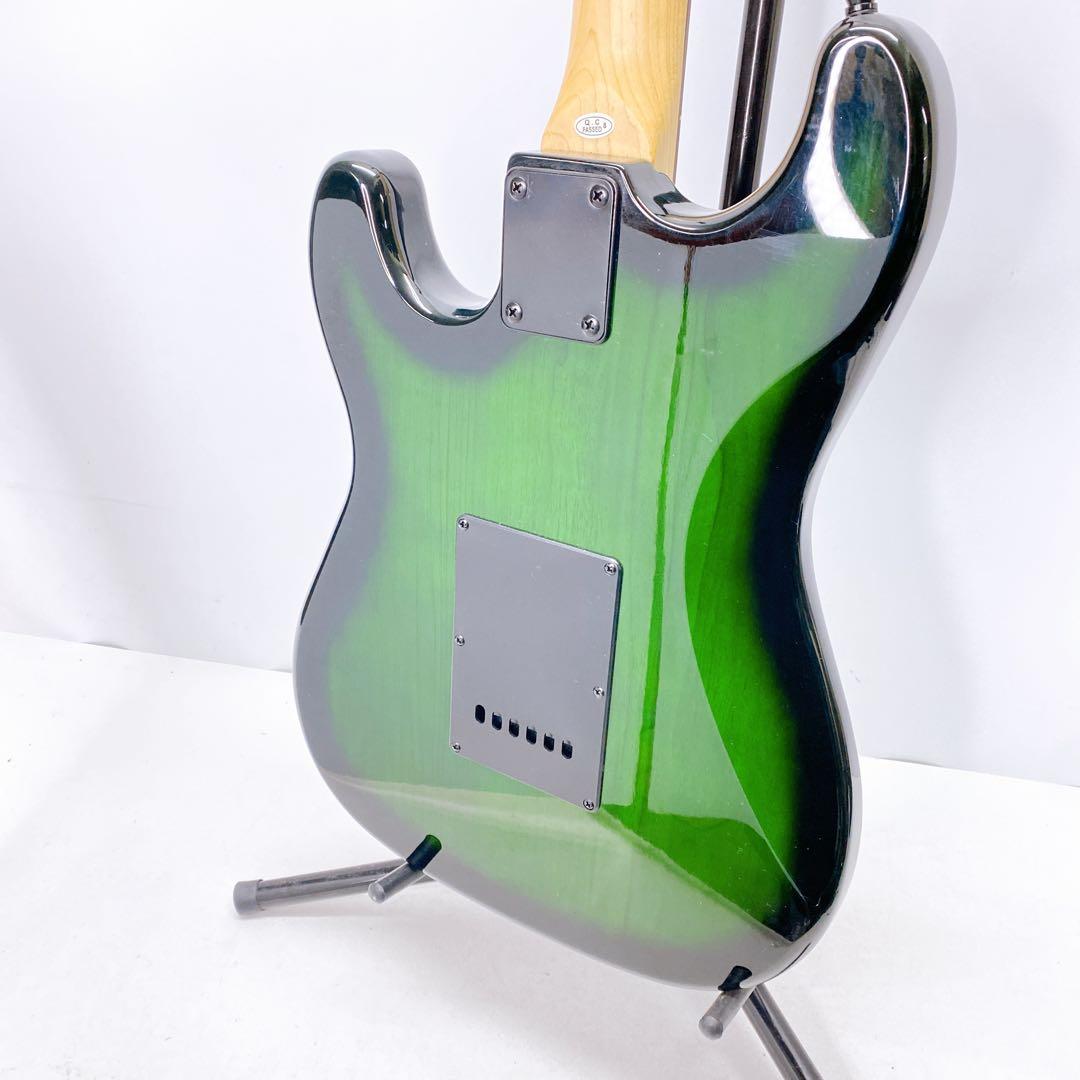 SELDER エレキギター グリーン　ストラト　A441