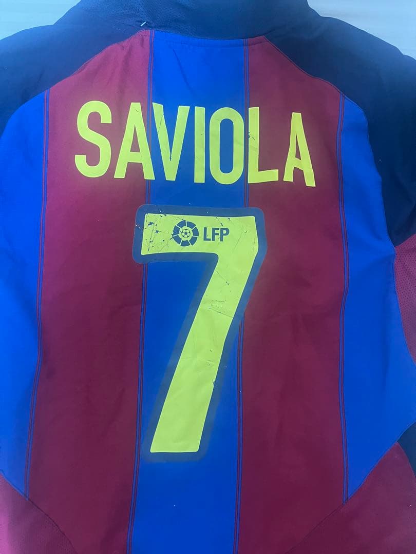 FC Barcelona SAVIOLA 7 サッカーシャツ