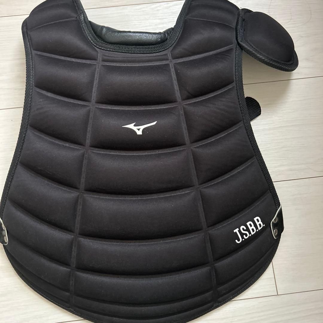 少年軟式用　キャッチャー防具4点セット