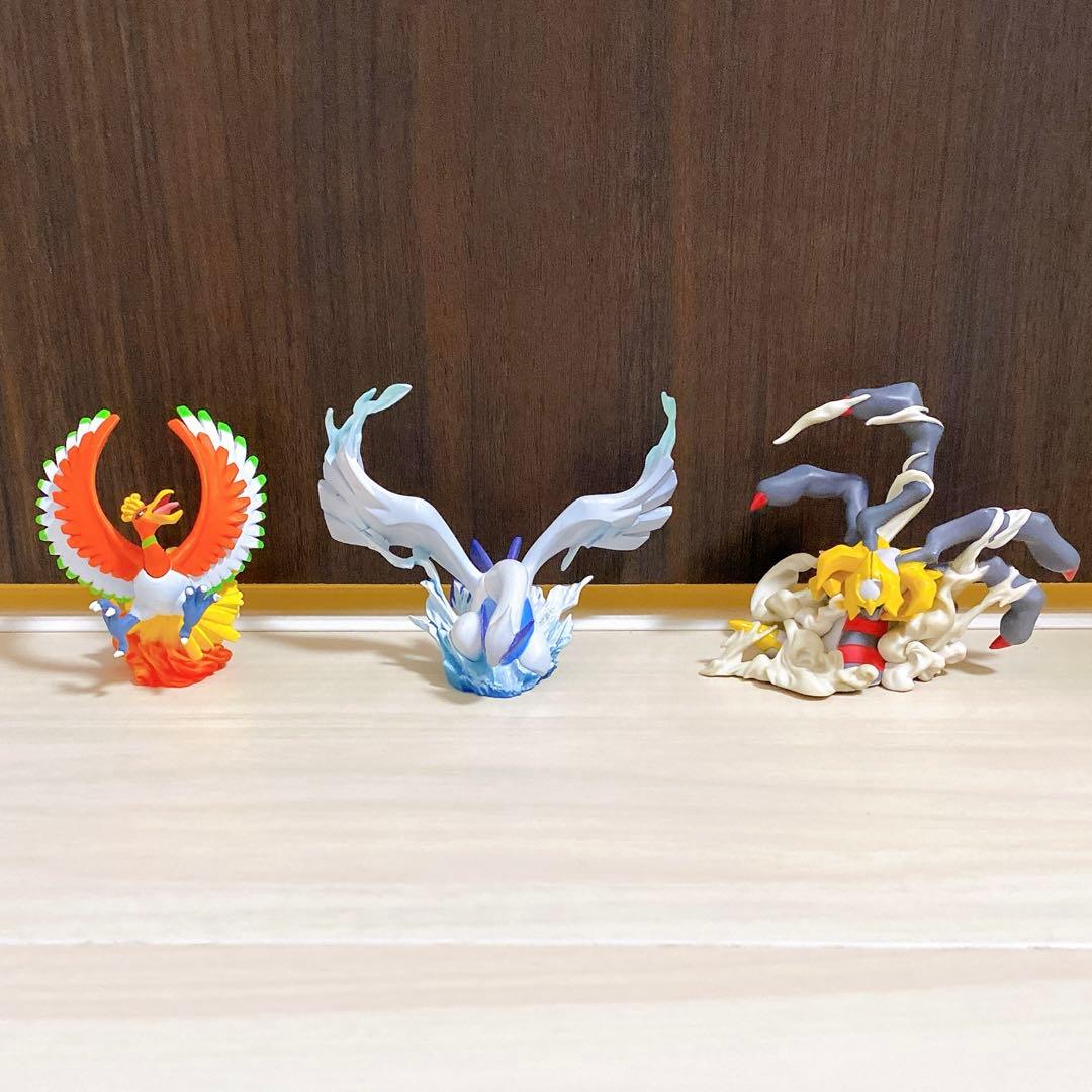 ポケモン オリジナルフィギュア パルキア ディアルガ ルギア ホウオウ等 7体