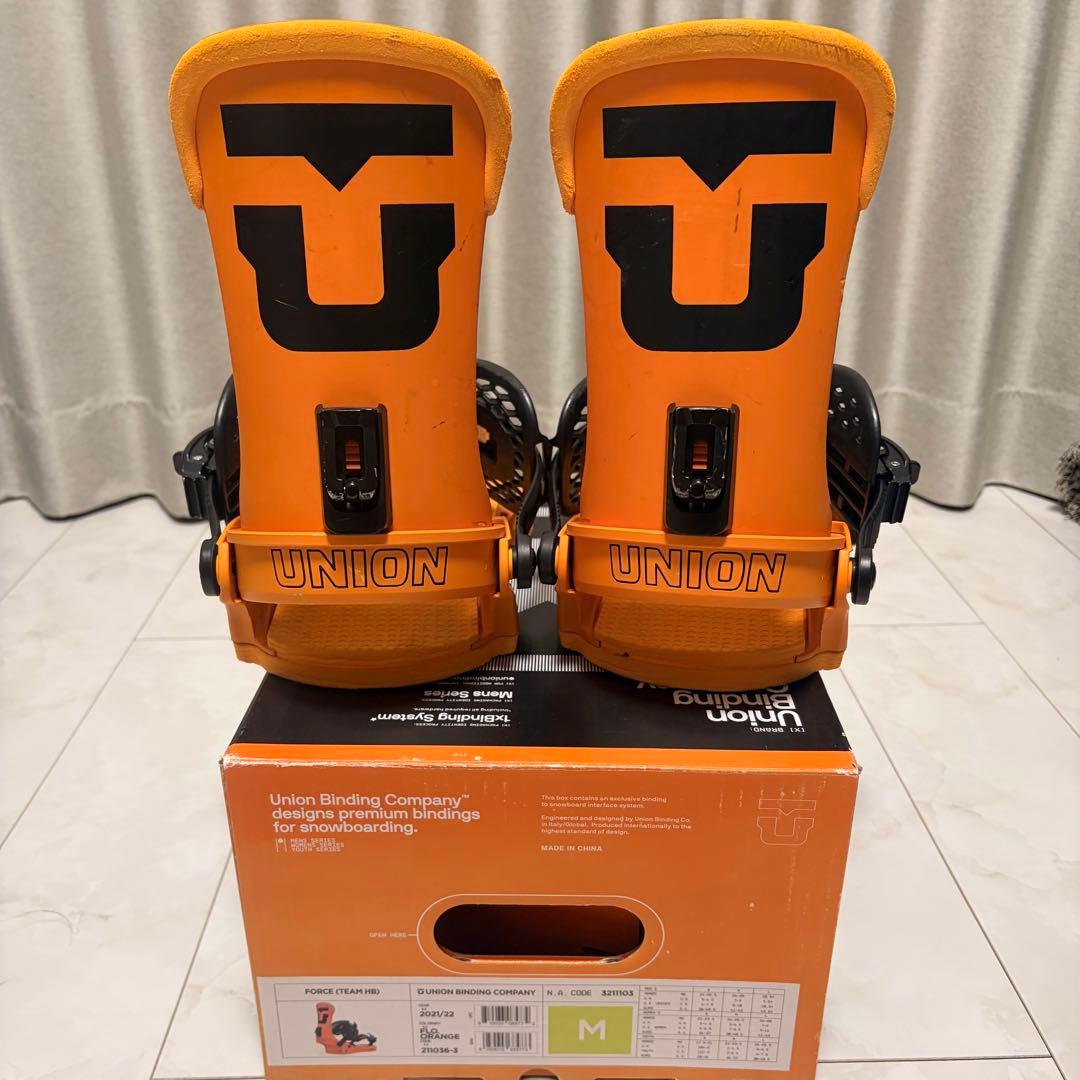 UNION ユニオン FORCE 21-22 オレンジ　Mサイズ