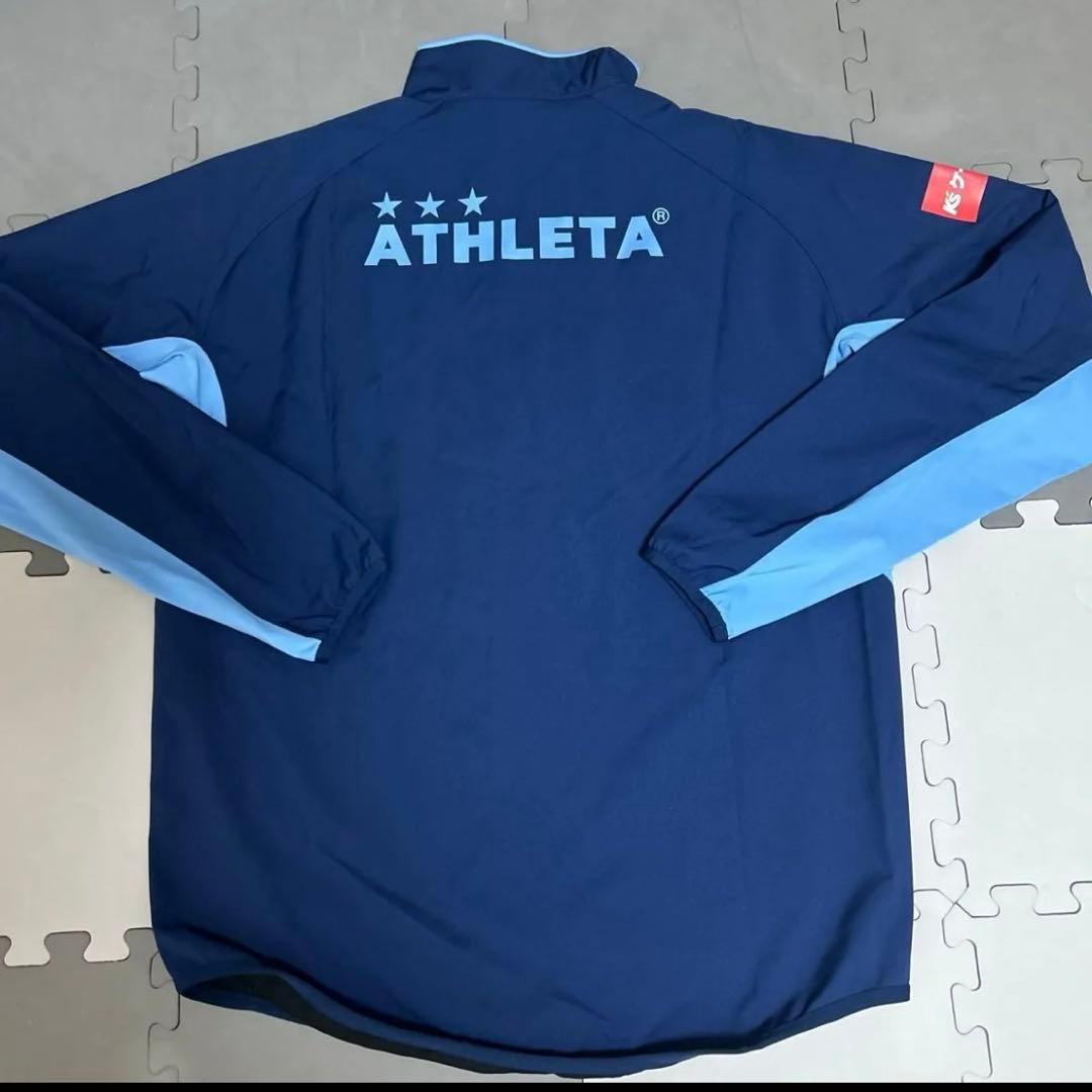 ス*プ様 カマタマーレ讃岐　ATHLETA ネイビー ジャージ　Oサイズ