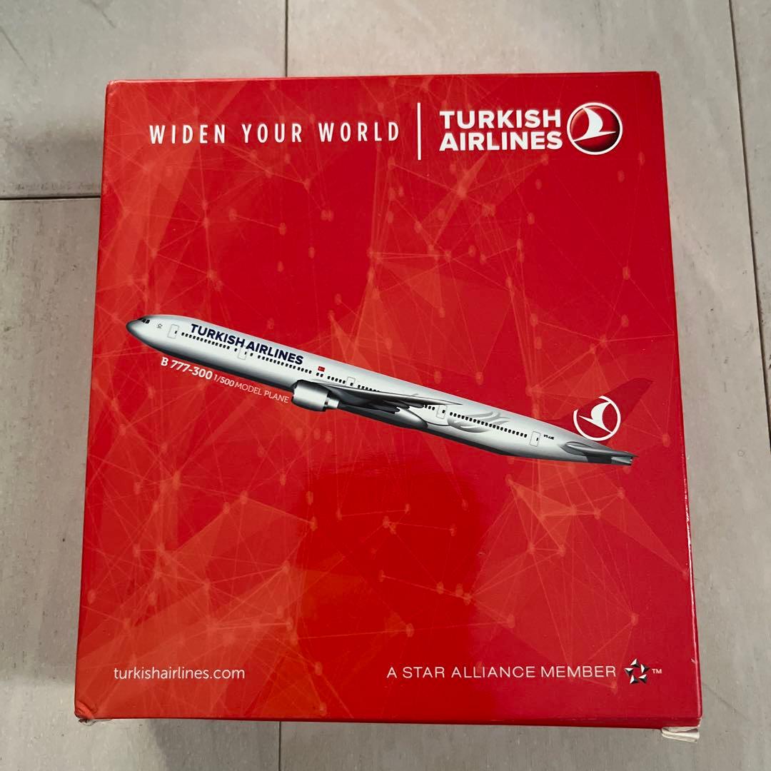Turkish Airlines B777-300 ミニチュア模型