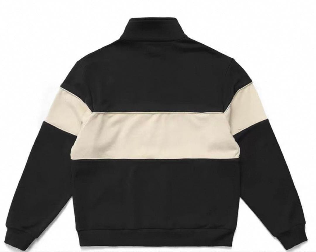 M 黒　マルボンゴルフ MALBON GOLF ジップアップ　トレーナー