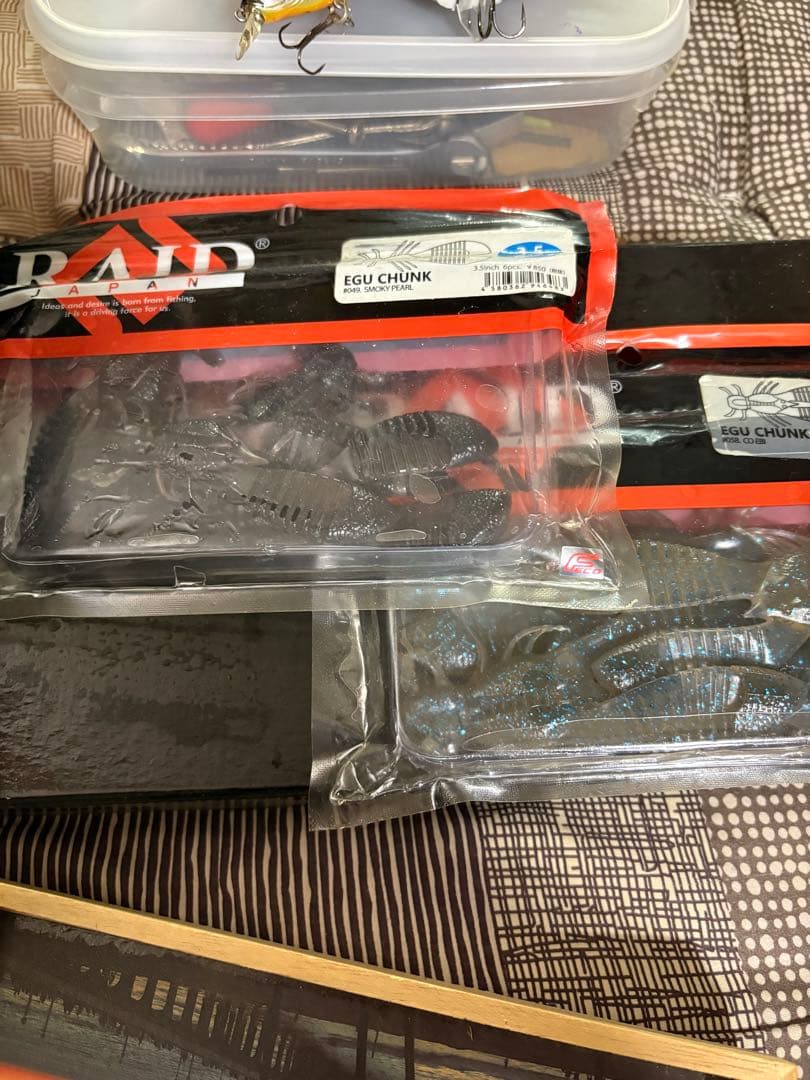 バス釣りルアーフックセット