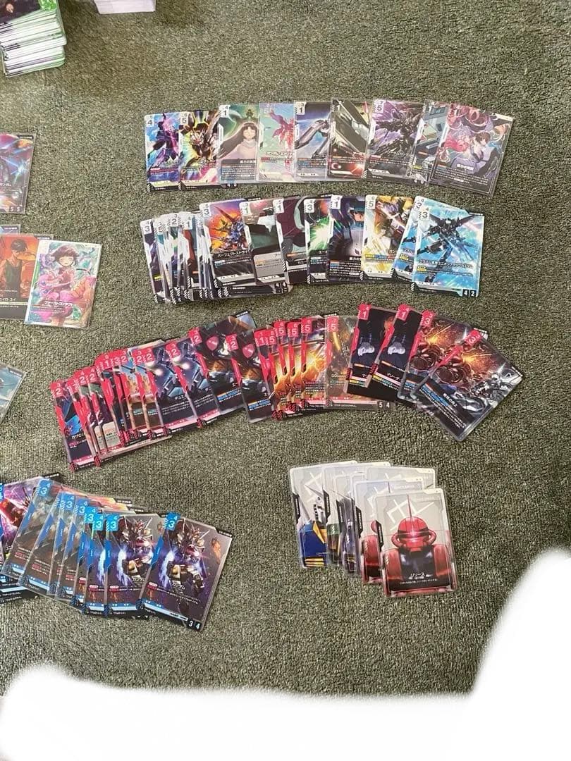 ガンダムカード引退品　デッキ+デッキケース