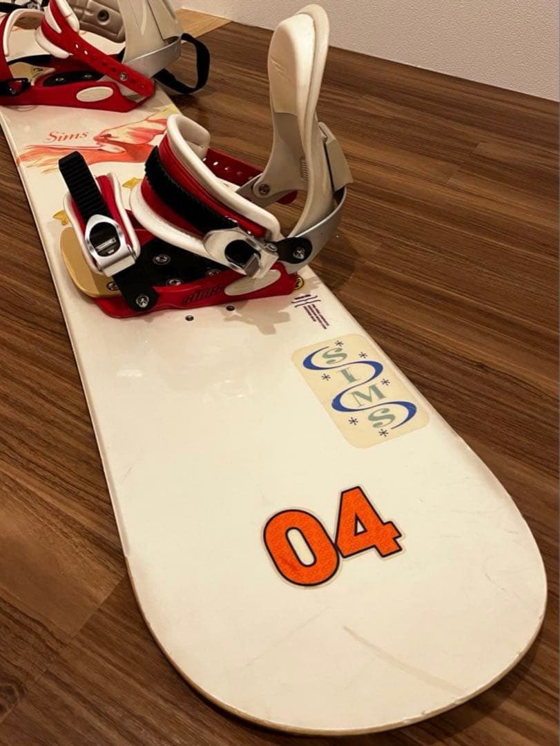 ★希少★Sims スノーボードセット 143cm （送料込）
