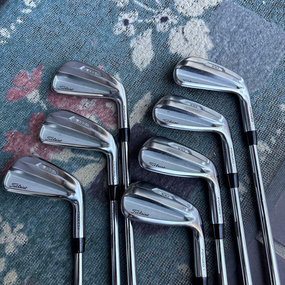 Titleist T100 アイアンセット4-p ７本セット　プロジェクトx 6