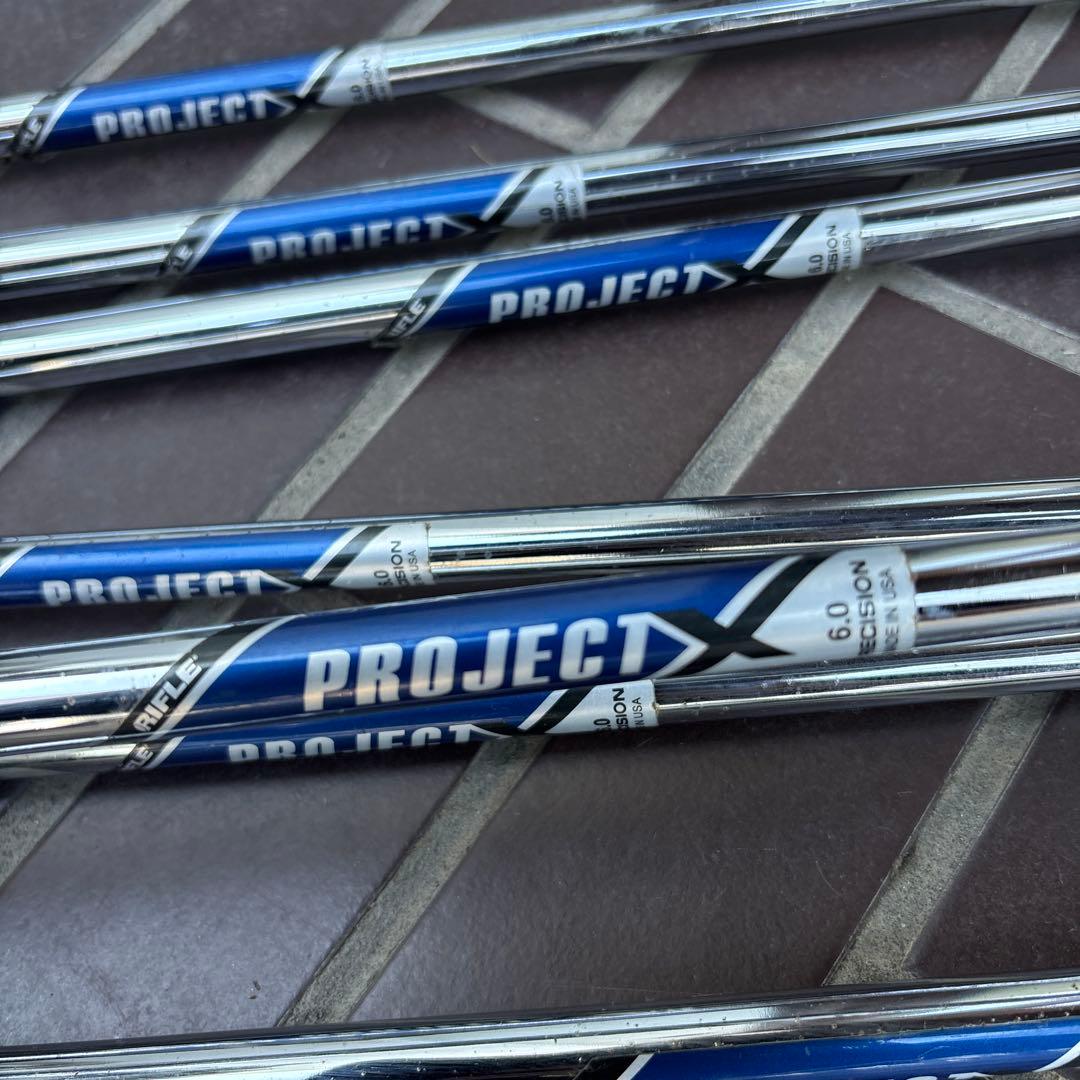 Titleist T100 アイアンセット4-p ７本セット　プロジェクトx 6