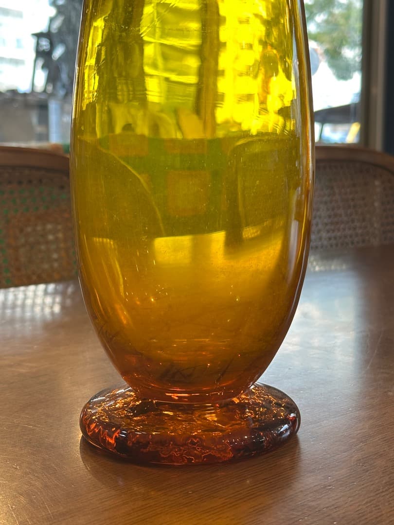 【希少】Vintage Blenko Art Glass アメリカビンテージ