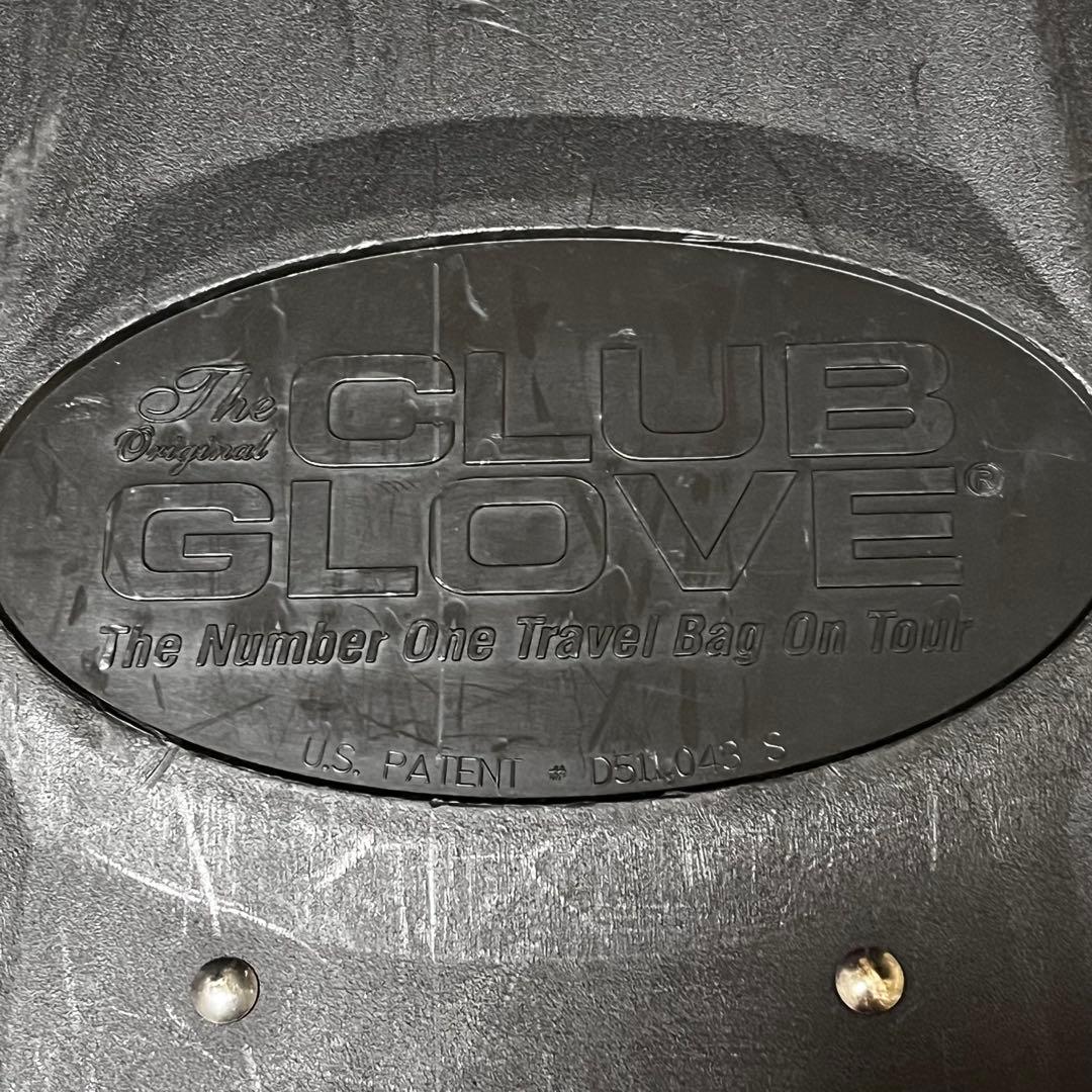 The CLUB GLOVE ゴルフ トラベルカバー ネイビー キャスター付