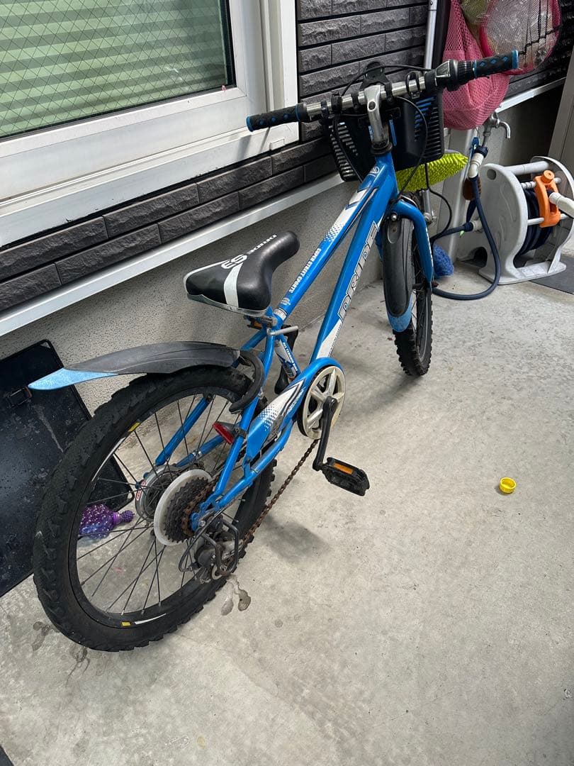 PRIDE 20インチ 子供用自転車 青 引き取り限定