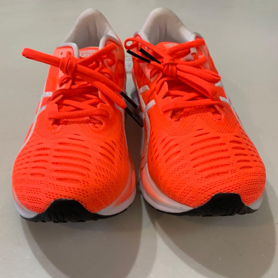 NOVABLAST TOKYO asics 23.5 サンライズレッド/ホワイト