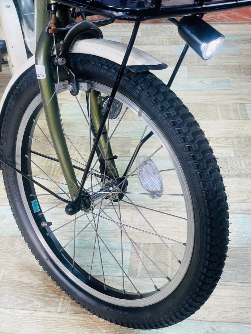 みい★　パスバビー12AH⭐️ヤマハ子供乗せ電動アシスト自転車Y3418