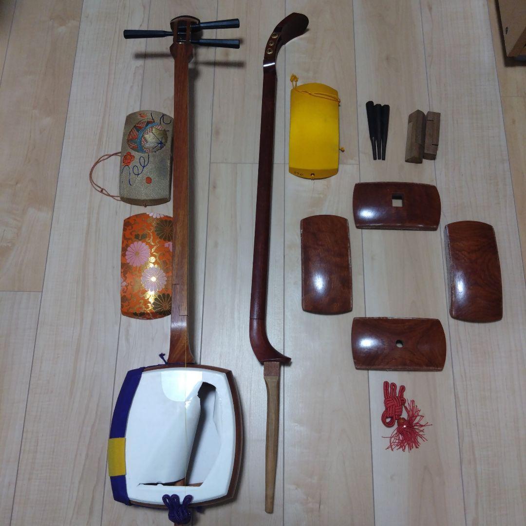 三味線　ジャンク品
