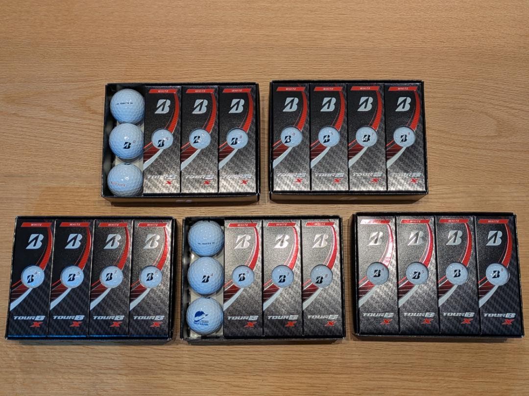 ゴルフボール　BRIDGESTONE TOUR BX（５ダース）