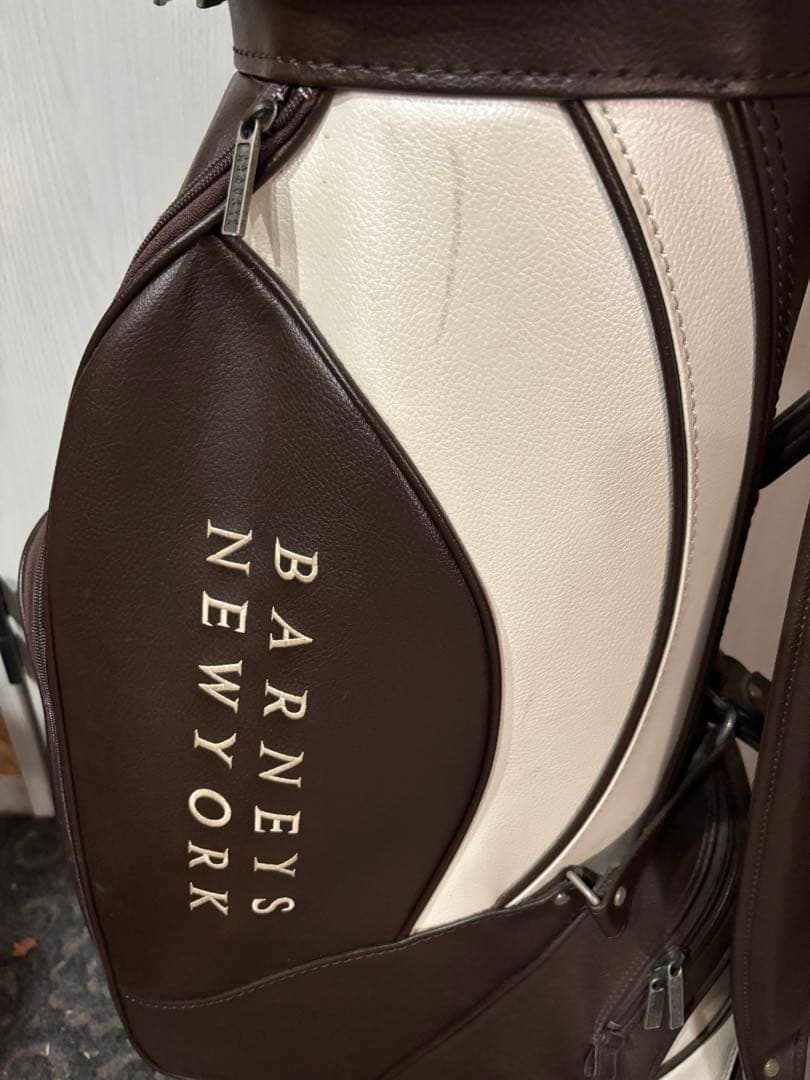 幽*助様 希少　BARNEY'S NEW YORK ゴルフキャディバッグ　ユーズ