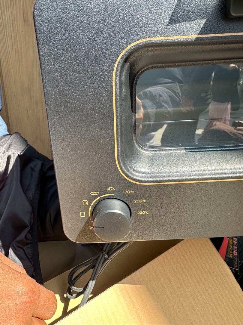 BALMUDA スチームオーブン ブラック