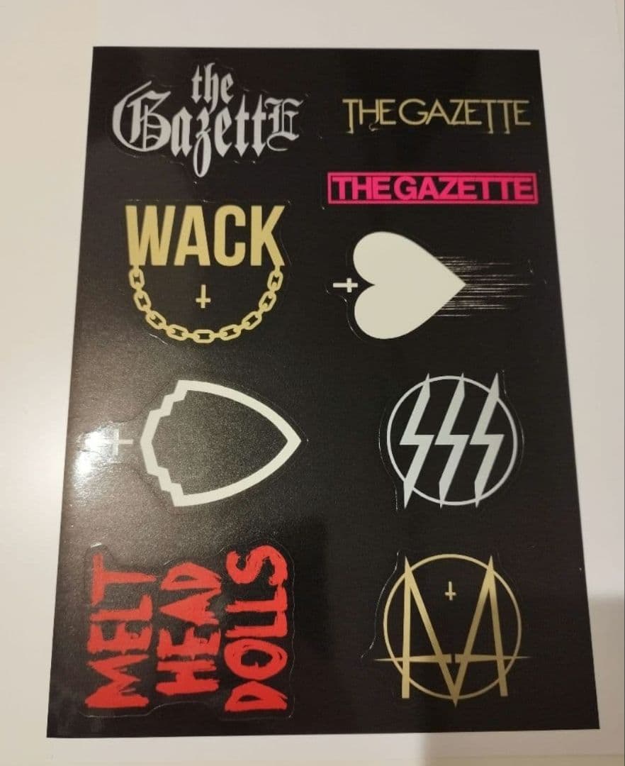 the GazettE ガゼット 写真集 パンフレット