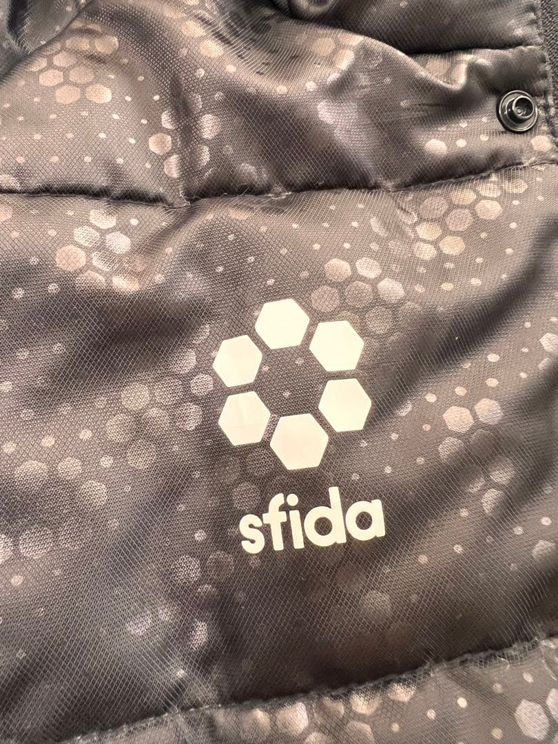 sfida 【160】ブラック 黒 ベンチコート ロングコート