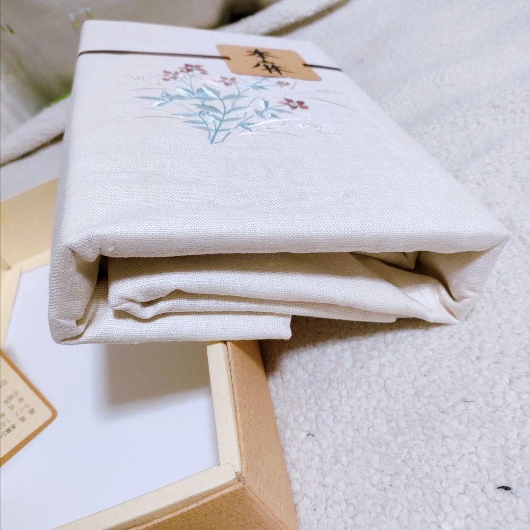 HILAND 本麻　シーツ　140×240 寝具 シーツ 花柄　新品