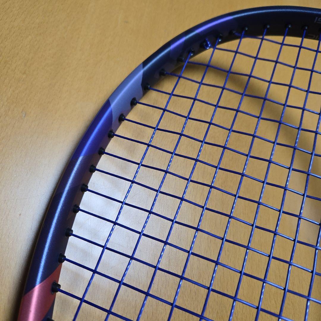 美品　YONEX PERCEPT 100　パーセプト　硬式ラケット　ネイビー