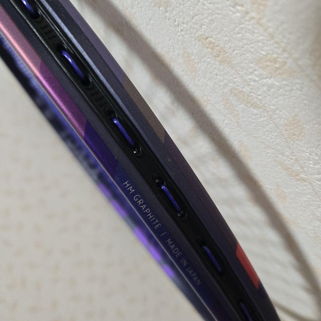美品　YONEX PERCEPT 100　パーセプト　硬式ラケット　ネイビー