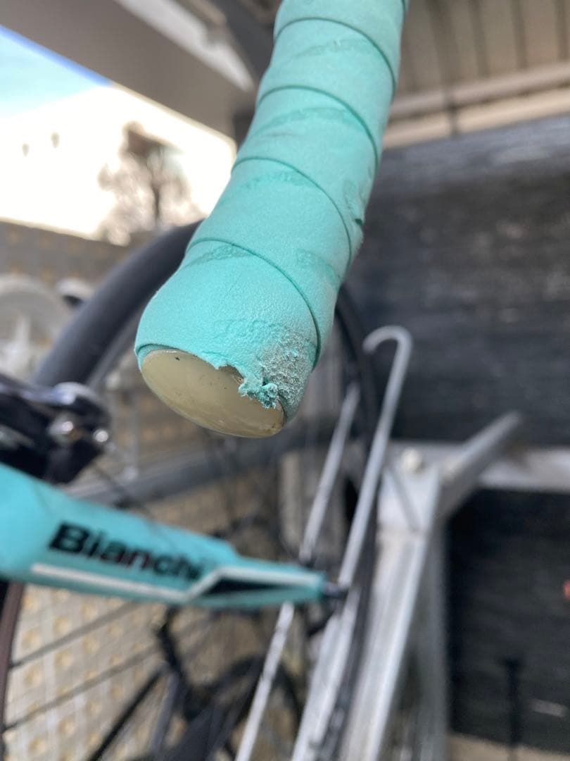【引取限定！】Bianchi ロードバイク　洗車台付き！タイヤチューブ新品！
