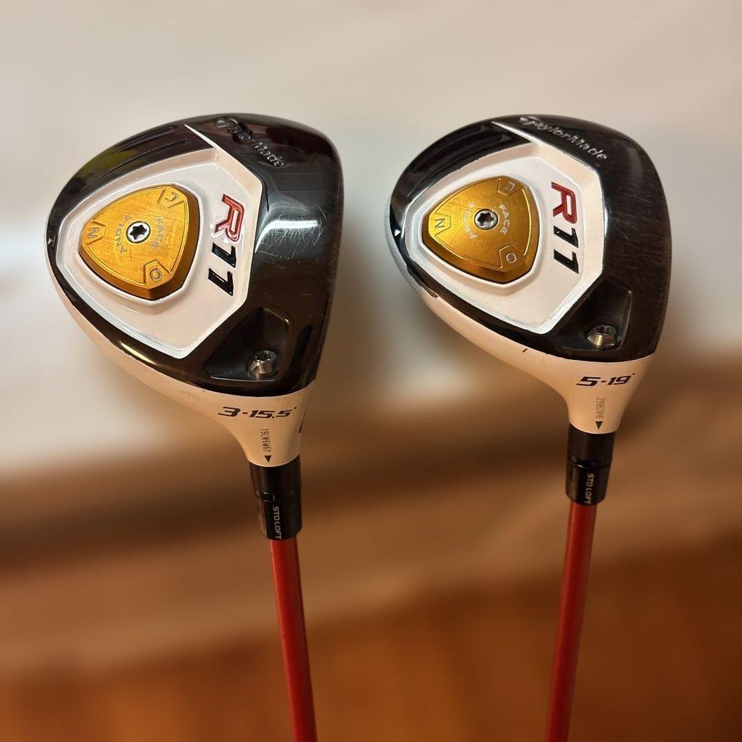 R11 フェアウェイウッド 3W 5W AD DJ 6S 7S セット