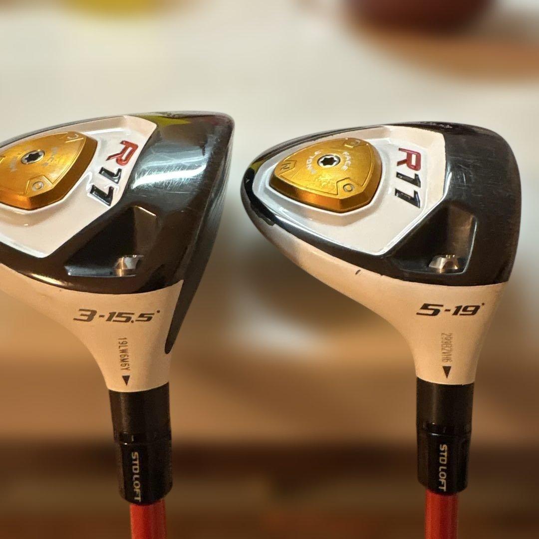R11 フェアウェイウッド 3W 5W AD DJ 6S 7S セット