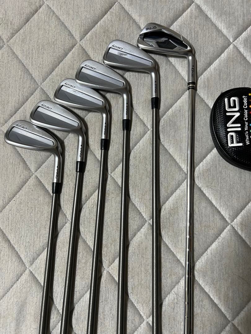 PING i230アイアン 6-W steel fiber i95 S