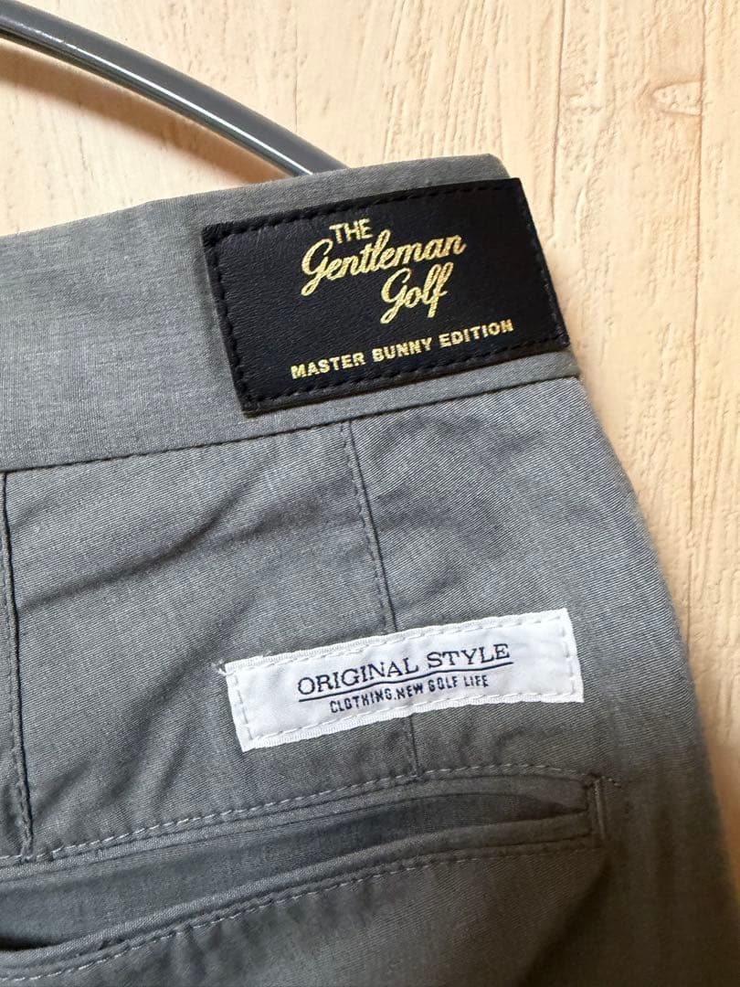 極美品★マスターバニーエディション THE Gentleman Golf グレー
