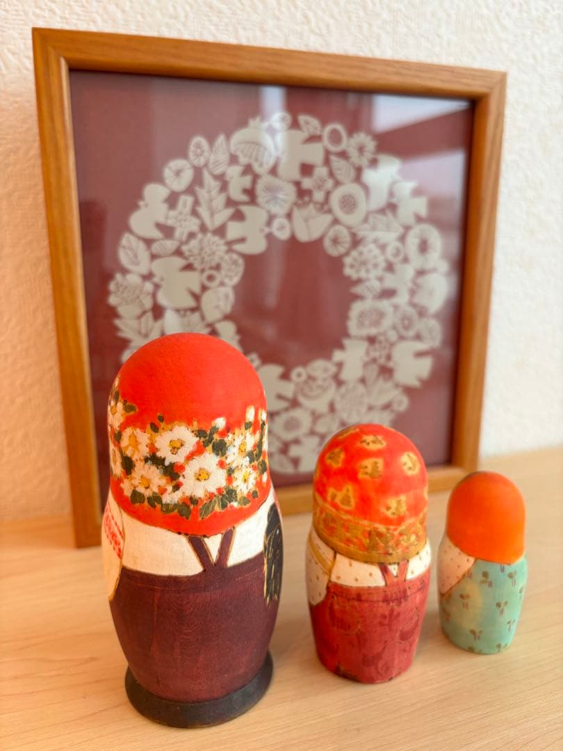 マリヤドミトリエワさん作　マトリョーシカ