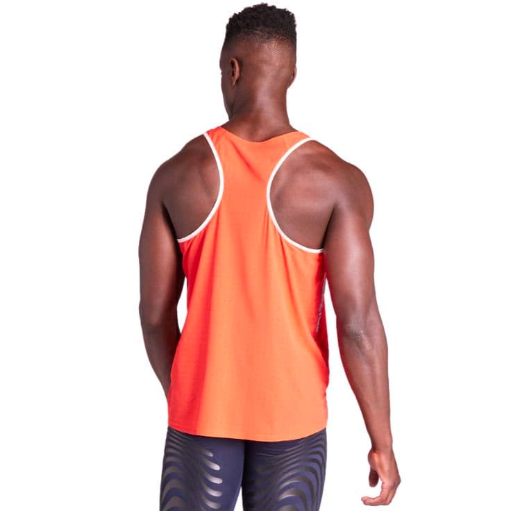 ■adidas ADIZERO シングレット 赤L ランニング タンクトップ■