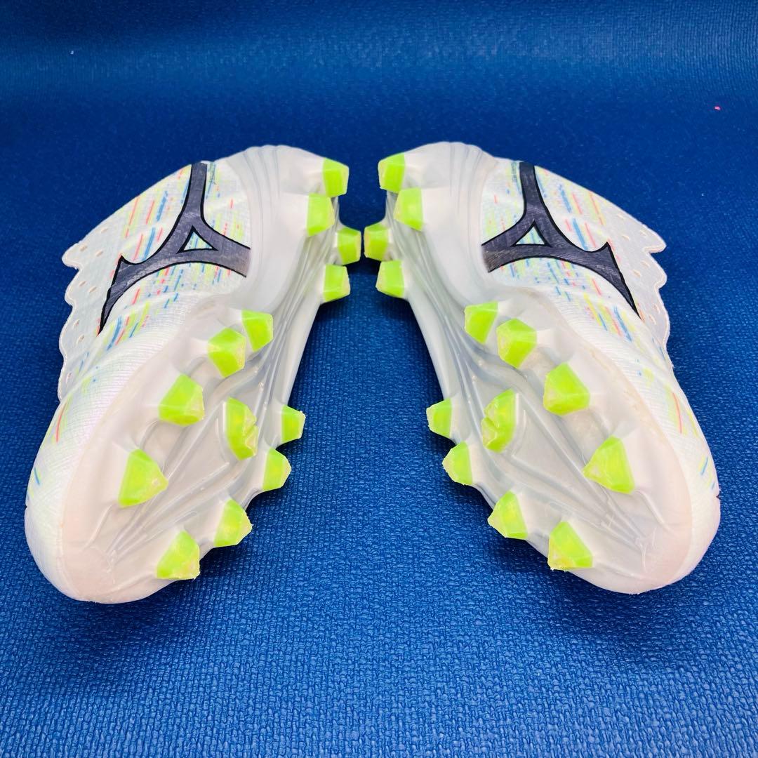 【美品】 ミズノ 24cm アルファ2 プロ サッカー スパイク オーロラ