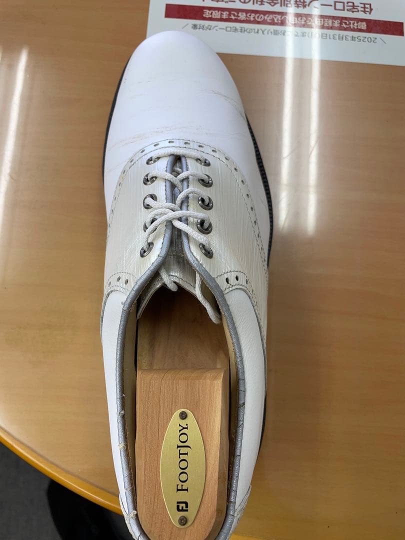 FootJoy ゴルフシューズ 特注ホワイト　マイ　ジョイズ