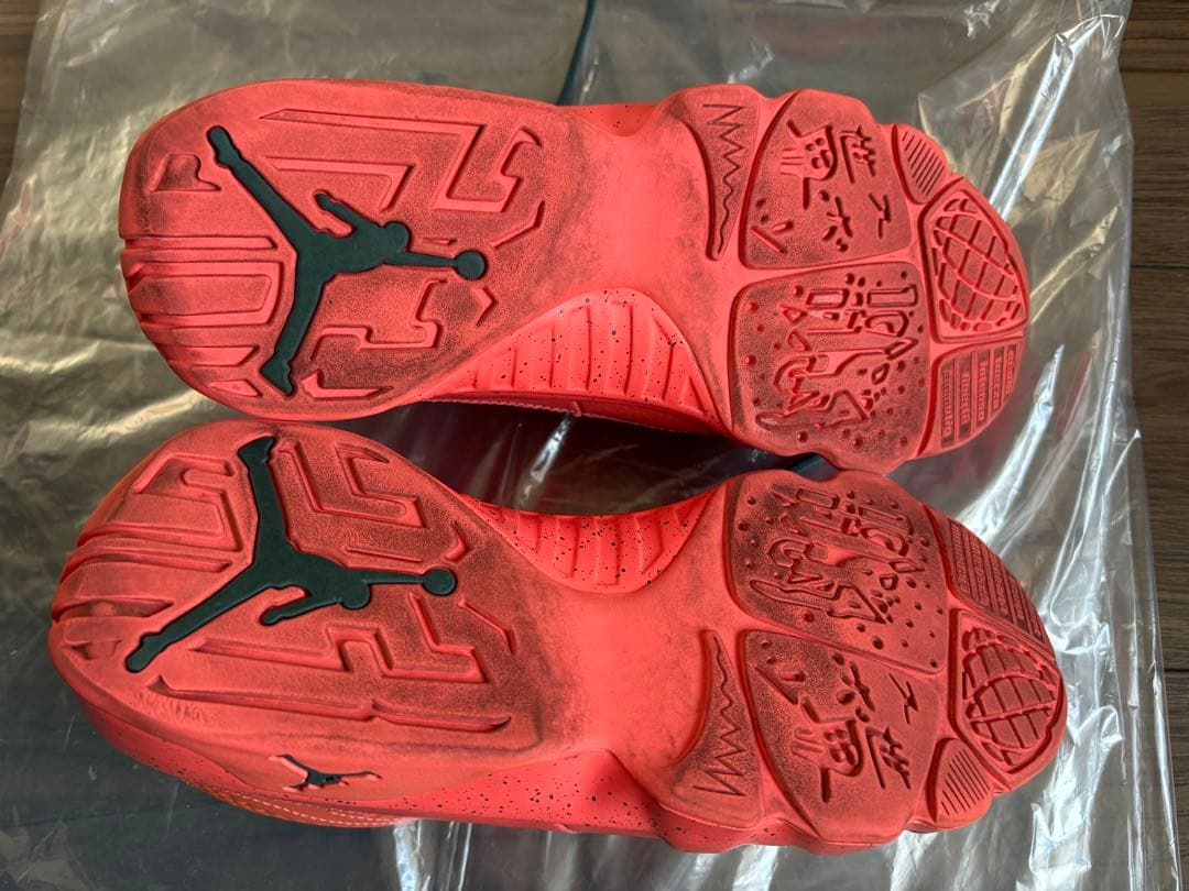 NIKE メンズ 26.5 AIR JORDAN 9 エアジョーダン オレンジ