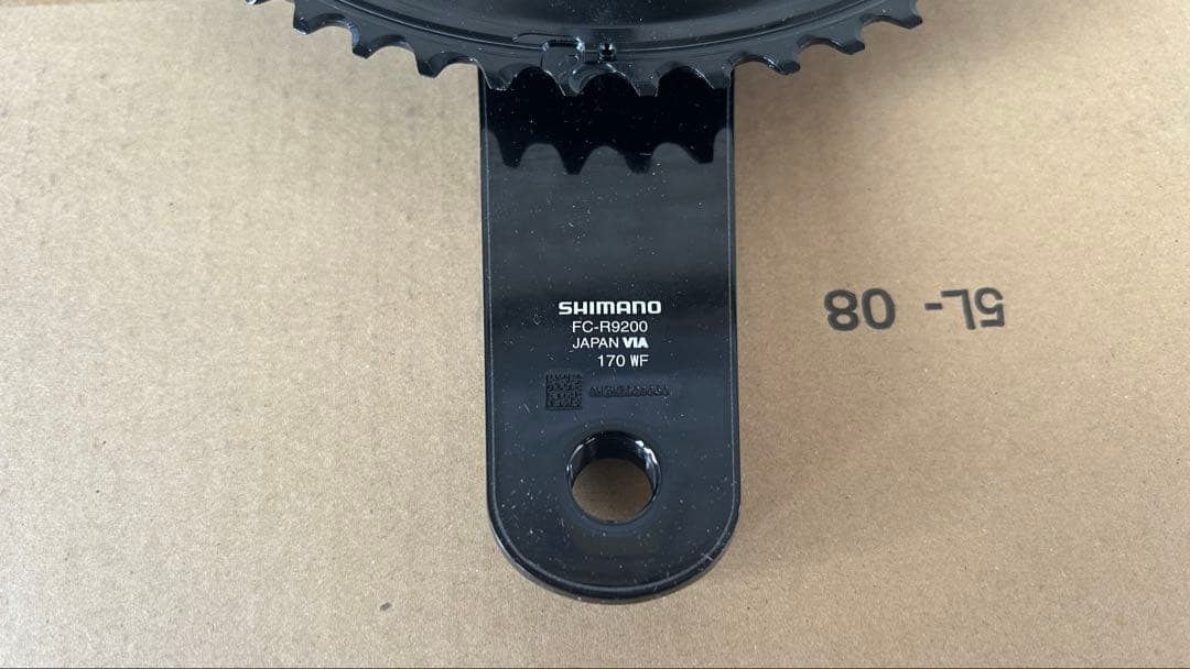 【新品・未使用】SHIMANO FC-9200 52-36 170mm 12速