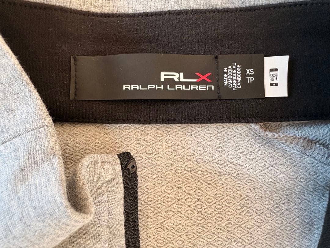 ［試着のみ］RLX ゴルフ　グレーベスト　USサイズ:XS