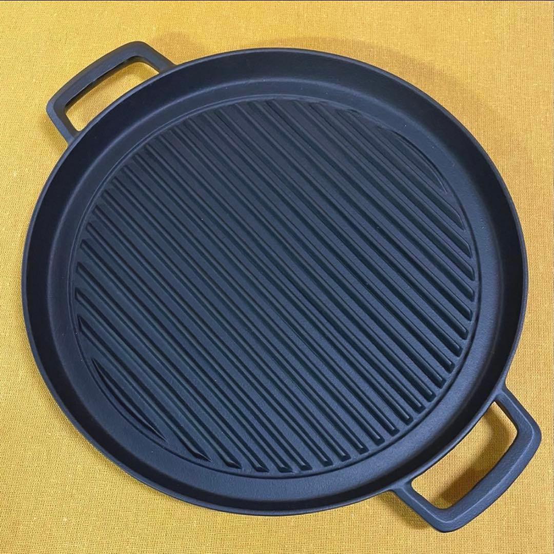早い者勝ち‼️お買い得‼️ 池永29cm グリルパン 南部鉄器 ステーキ 焼き目焼肉