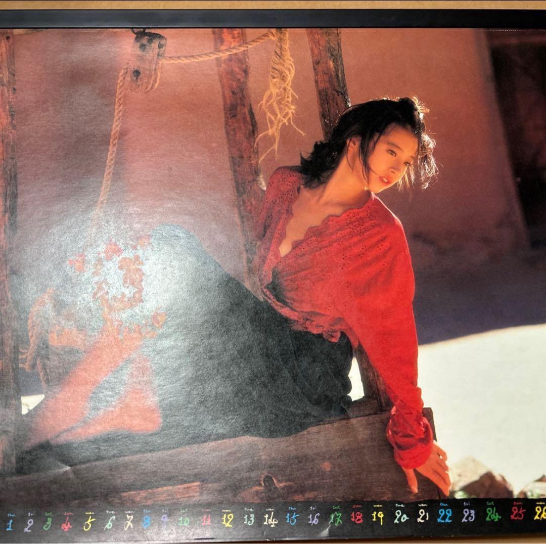 中森明菜　カレンダー　1991