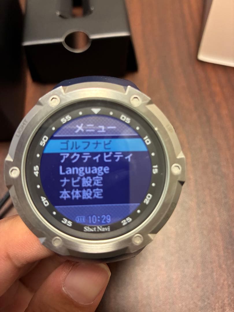 ショットナビ　W1 Evolve ゴルフナビウォッチ