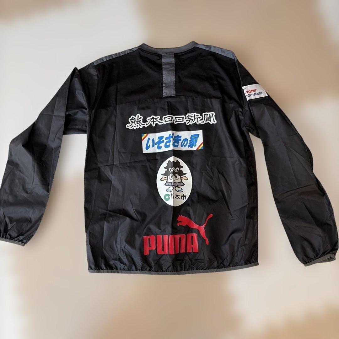 PUMA 長袖ピステ M ブラック