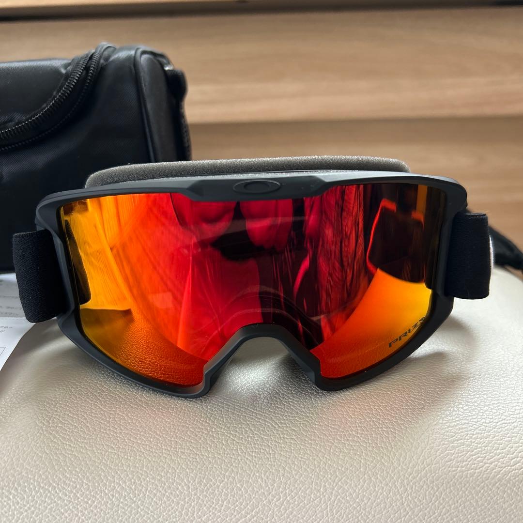 Oakley スノーゴーグル プリズムレンズ(オレンジ系) ラインマイナーS