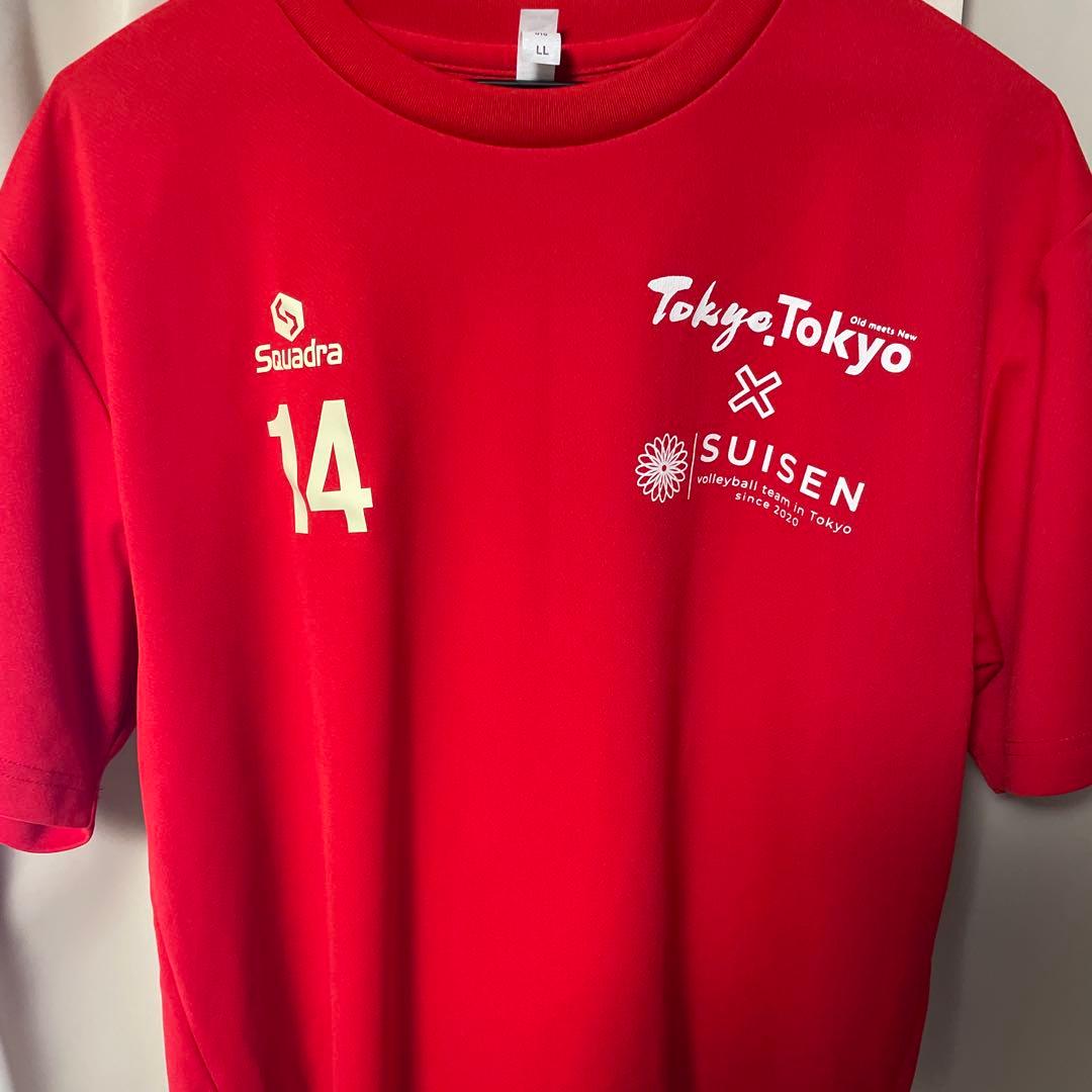 SUISEN バレーボールチームTシャツ