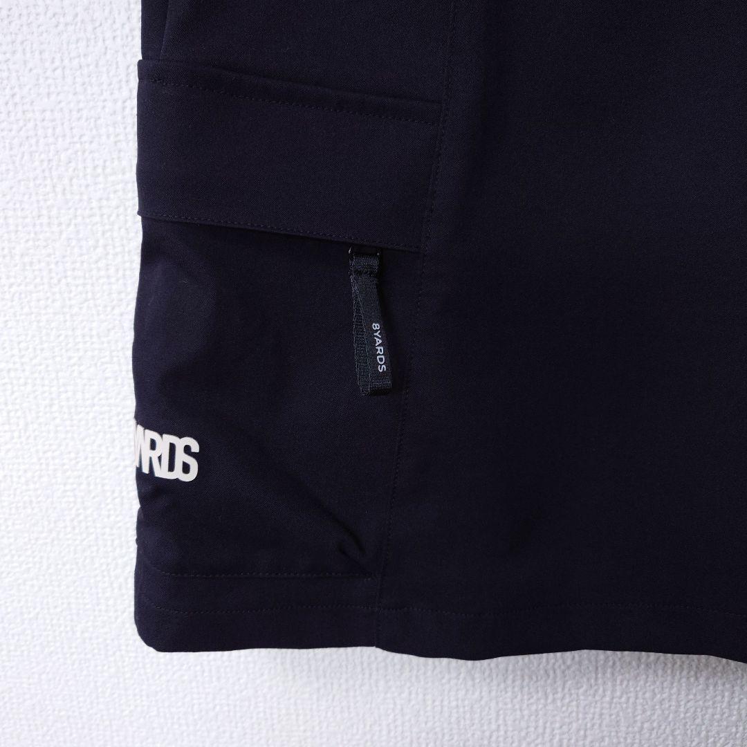 8YARDS黒 カーゴスカート