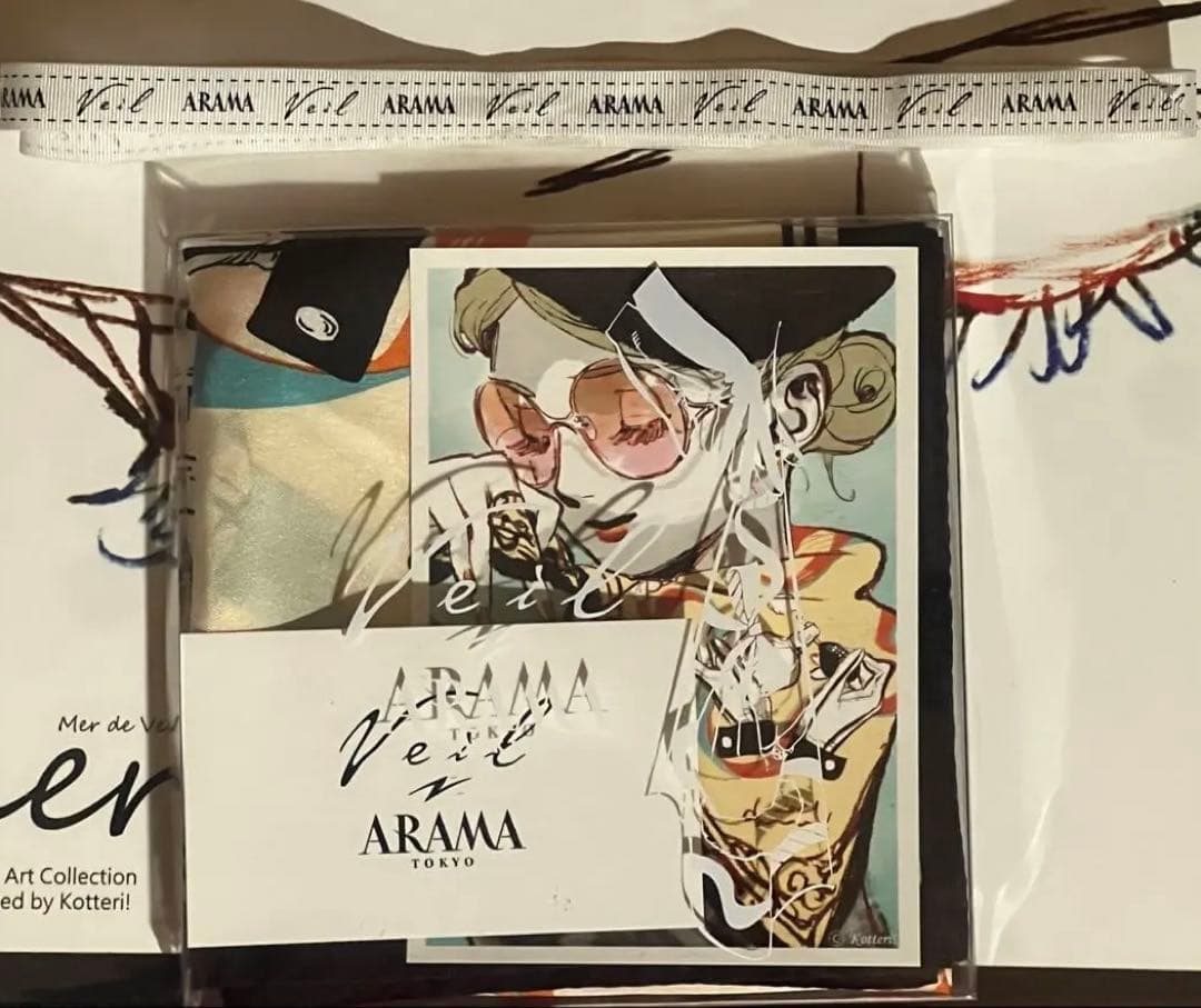 コテリ veil 4巻 特典 “彼女”のスカーフ ARAMA TOKYO